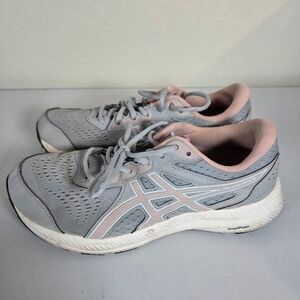 ASICS Gel Contend 8‎ Women's Running Shoes Size 9.5 Gray Pink AmpliFoam